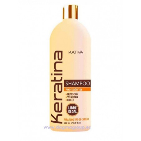 CHAMPÚ KERATINA KATIVA 500ML